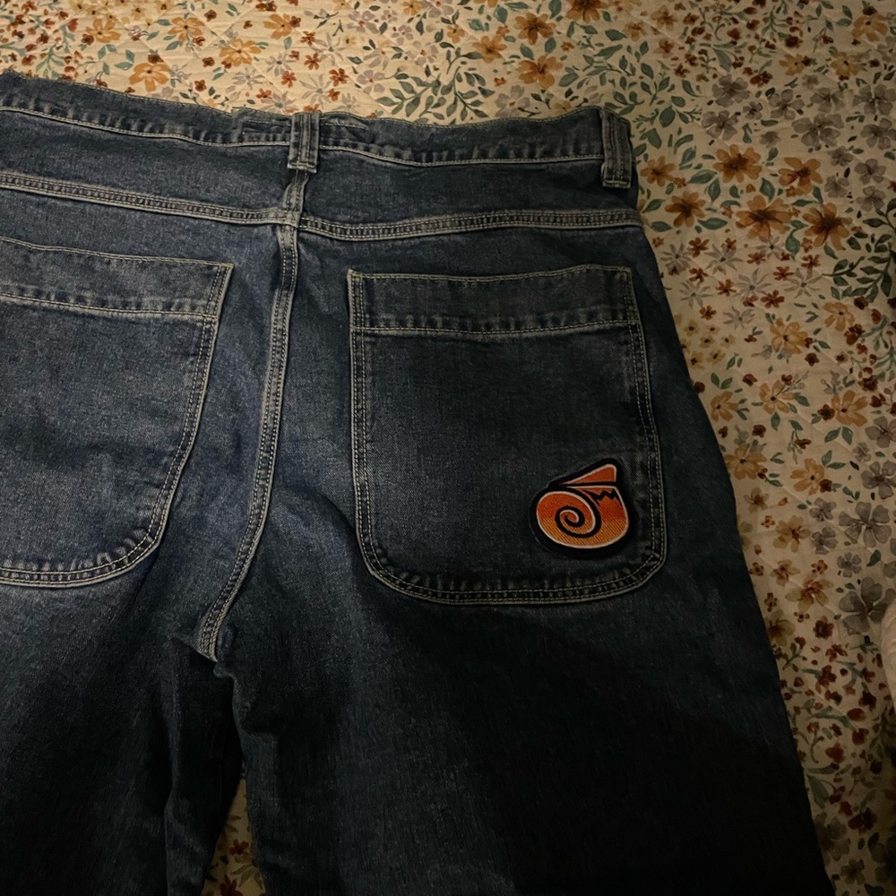 wore about twice have a bleach stain as shown in the photo.